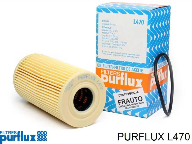 L470 Purflux filtro de aceite