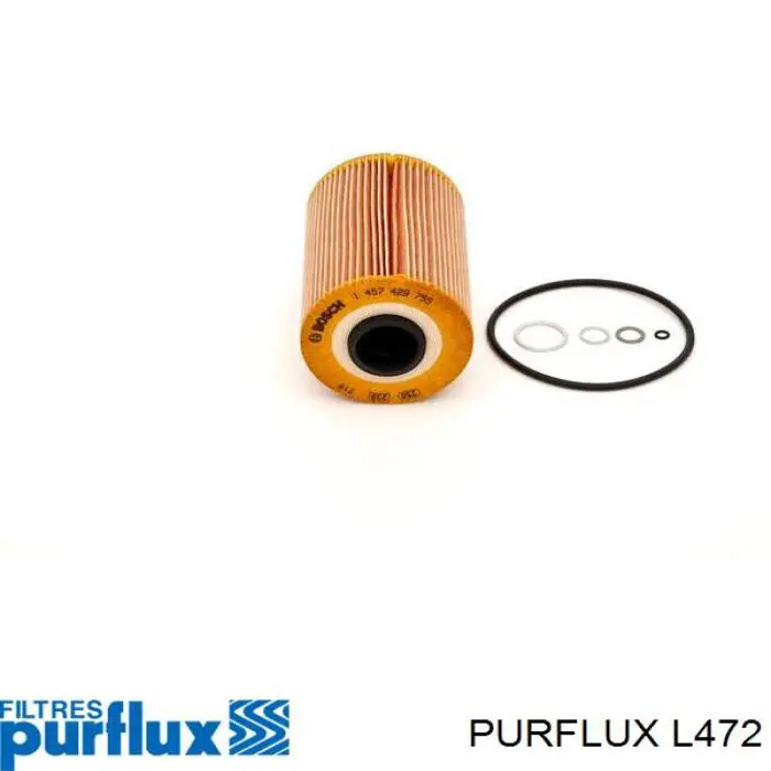 L472 Purflux filtro de aceite