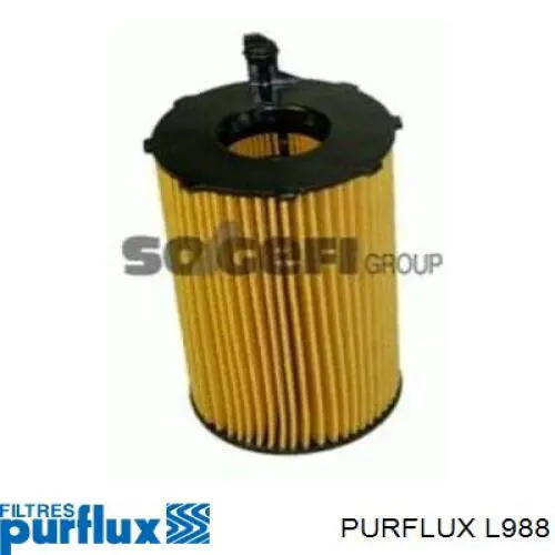 Filtro de aceite L988 Purflux