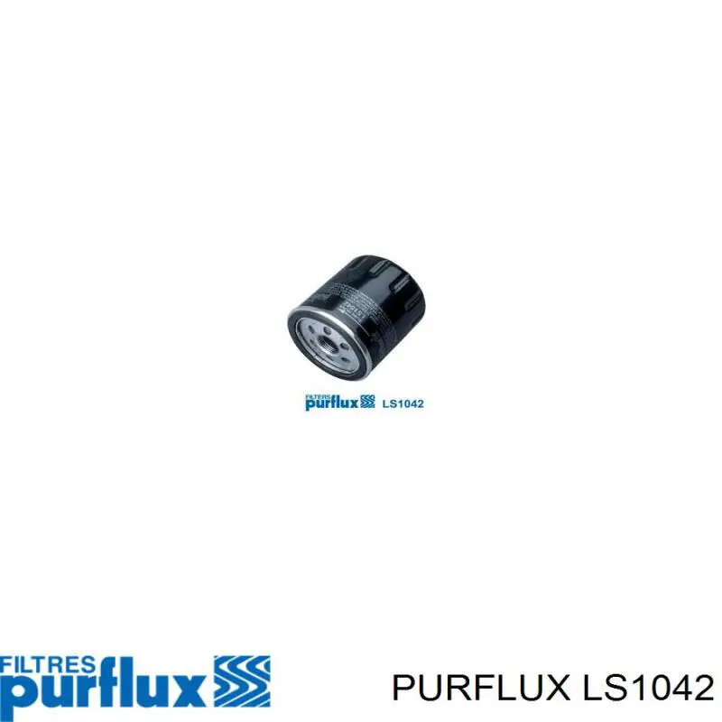 Filtro de aceite LS1042 Purflux
