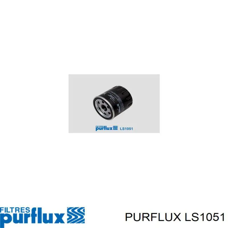 Filtro de aceite LS1051 Purflux