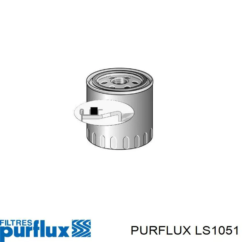 LS1051 Purflux filtro de aceite