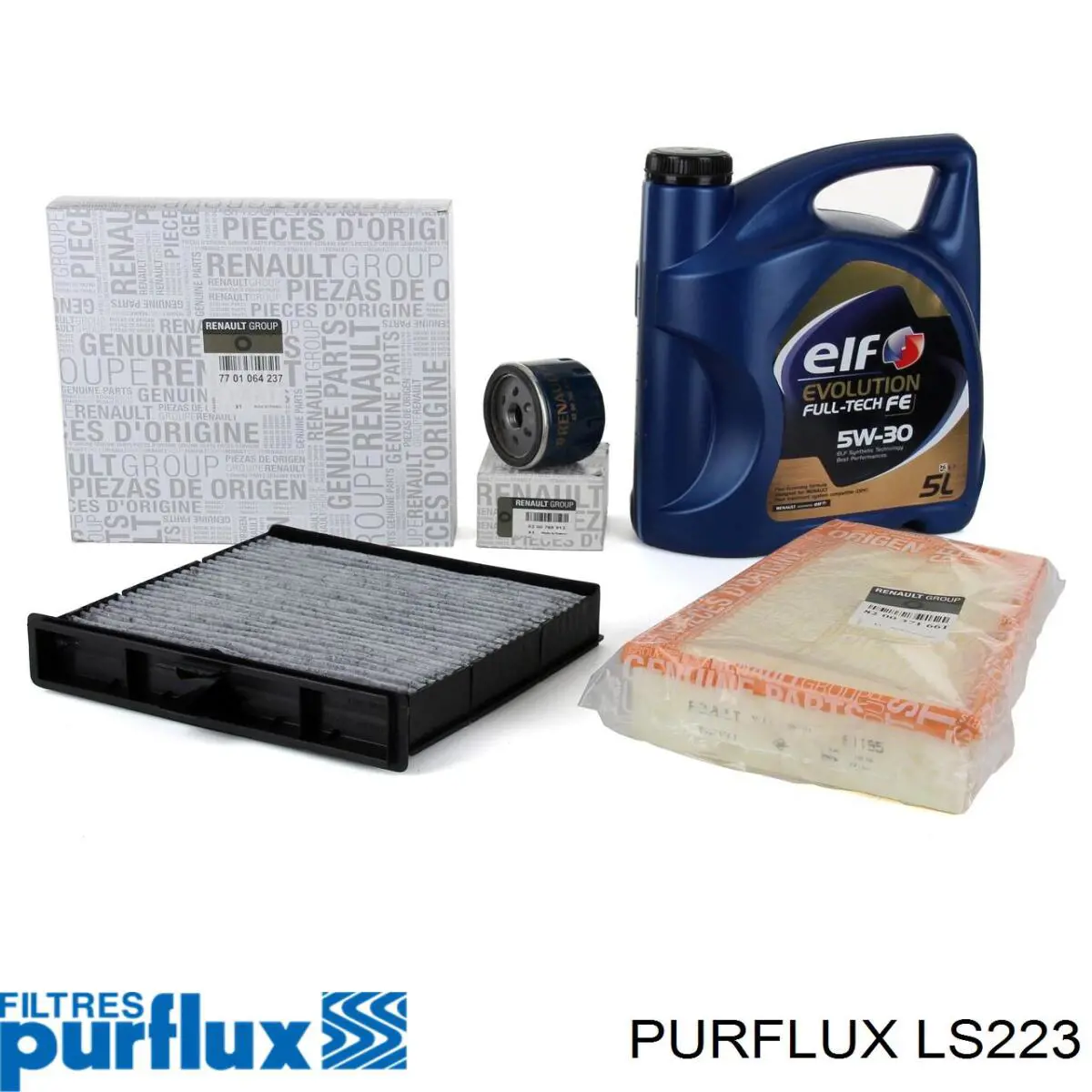 Filtro de aceite Renault Megane 1 LA0, LA1