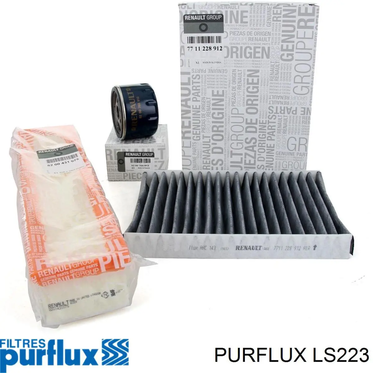 Filtro de aceite Renault Megane 1 LA0, LA1