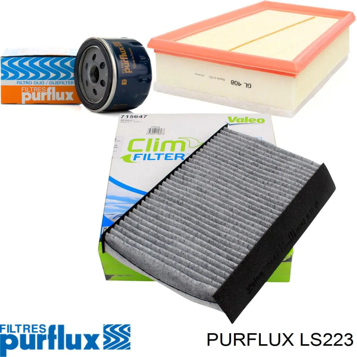 Filtro de aceite Renault Megane 1 LA0, LA1