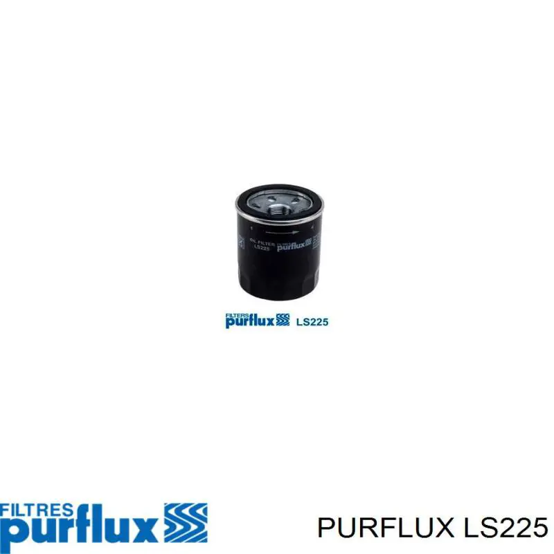 Filtro de aceite Purflux LS225 precio, desde 6,22 EUR