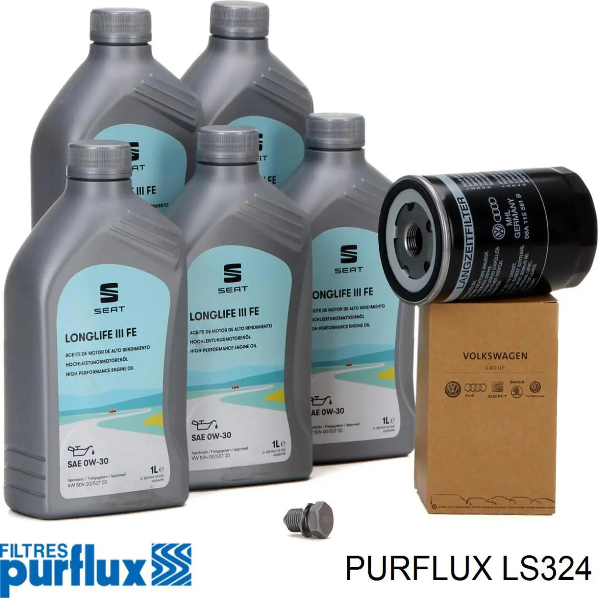 Filtro de aceite Purflux LS324 precio, desde 6,29 EUR