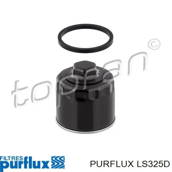 LS325D Purflux Filtro aceite
