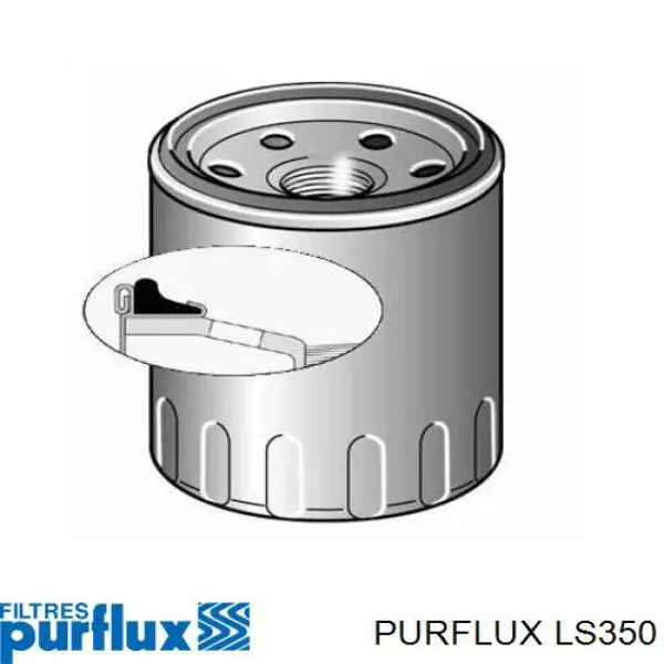 LS350 Purflux Filtro aceite