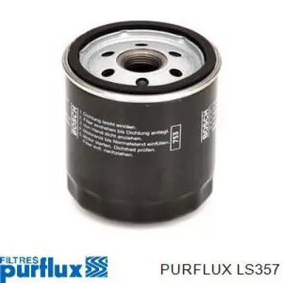 Filtro de aceite LS357 Purflux