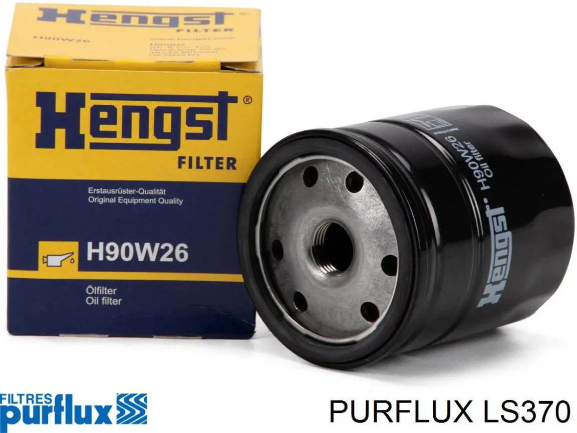 Portafiltro de aceite LS370 Purflux