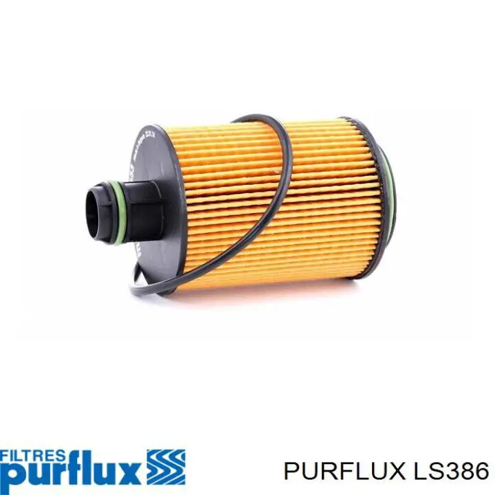 Filtro de aceite LS386 Purflux