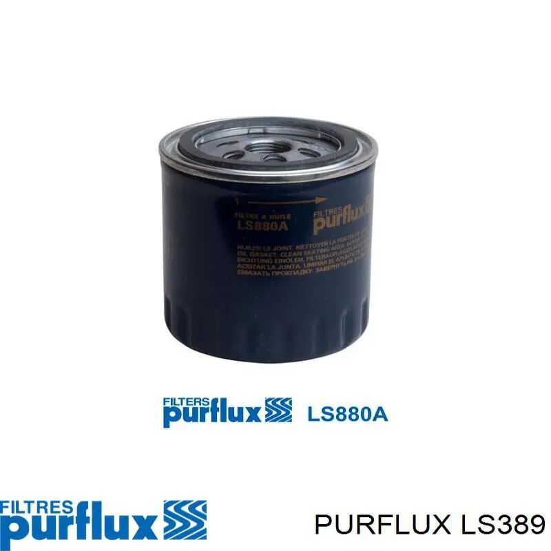 Filtro de aceite Purflux LS389 precio, desde 14,79 EUR