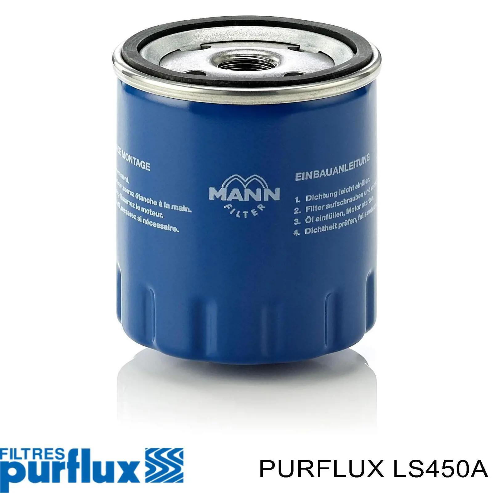 LS450A Purflux filtro de aceite