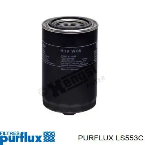 LS553C Purflux filtro de aceite