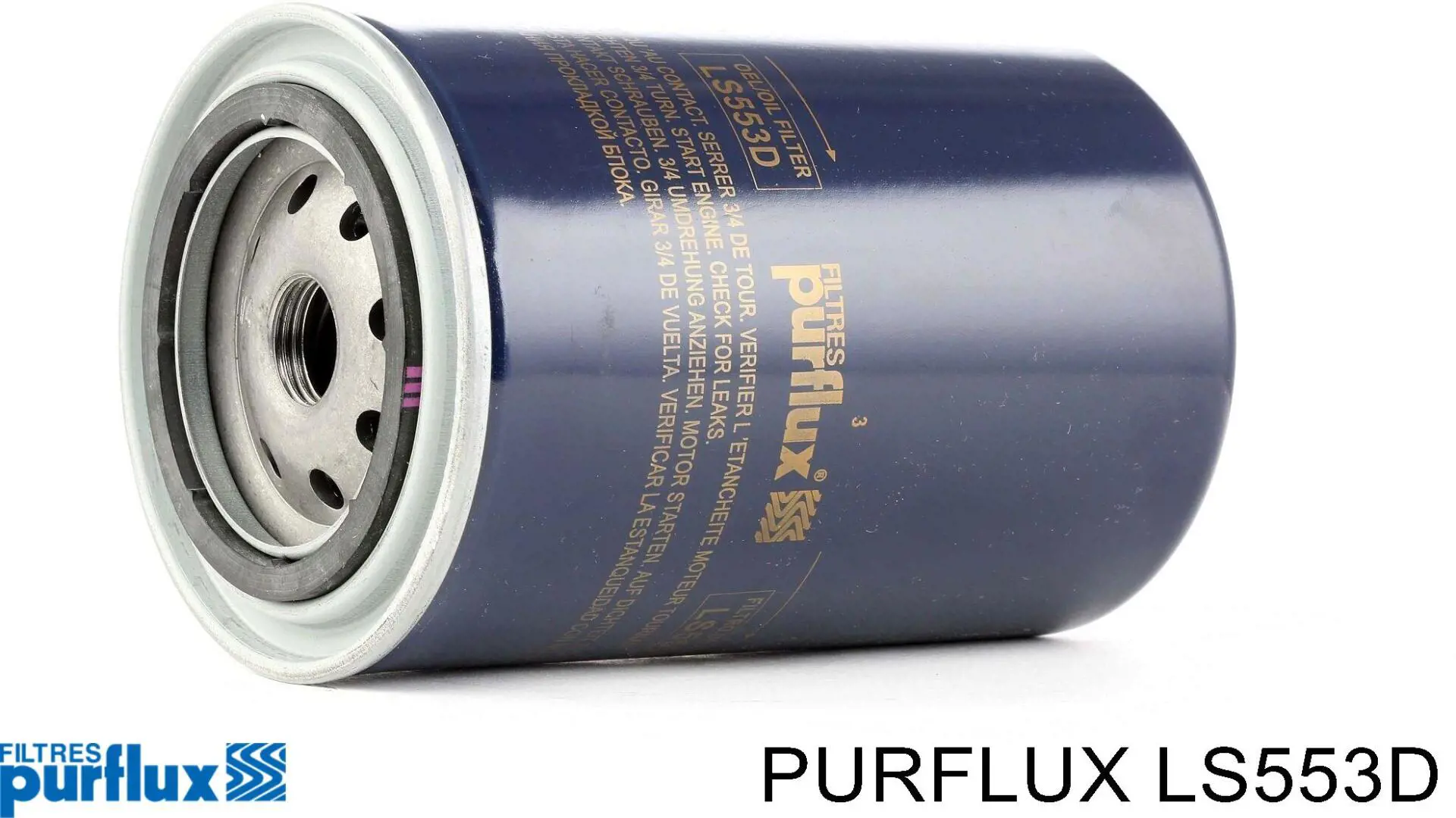 LS553D Purflux filtro de aceite