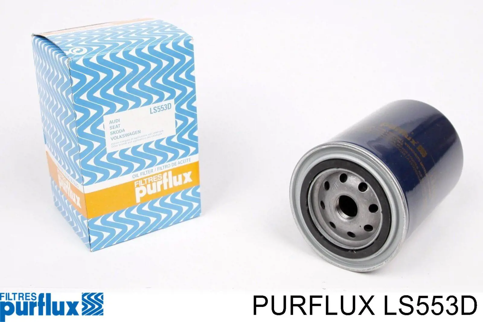LS553D Purflux Filtro aceite