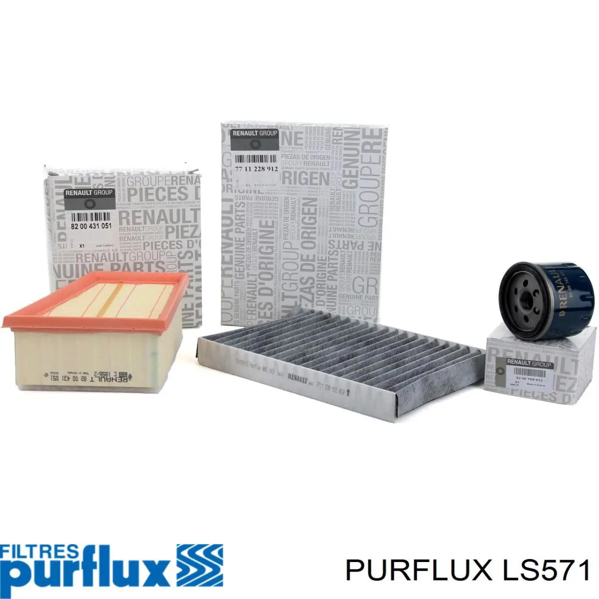 Filtro de aceite Renault Megane 1 LA0, LA1