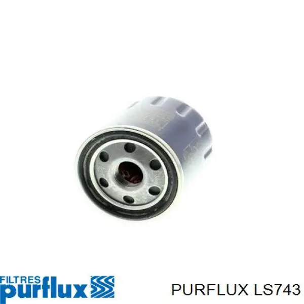 Filtro de aceite LS743 Purflux