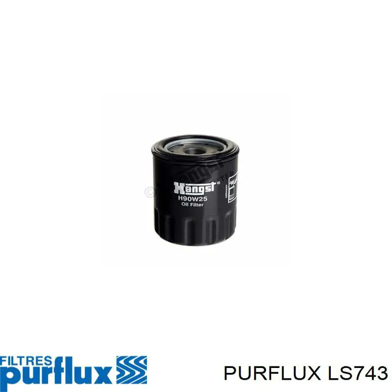 LS743 Purflux Filtro aceite