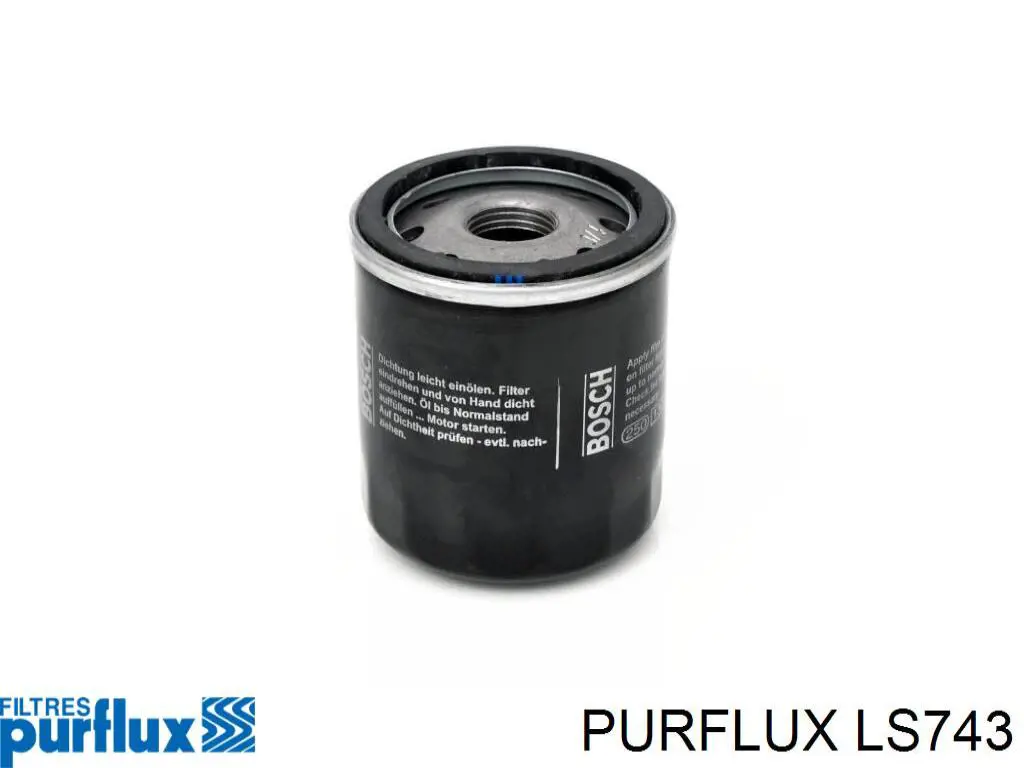 Filtro de aceite Purflux LS743 precio, desde 6,50 EUR