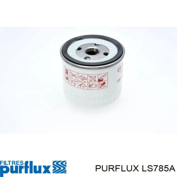 LS785A Purflux filtro de aceite
