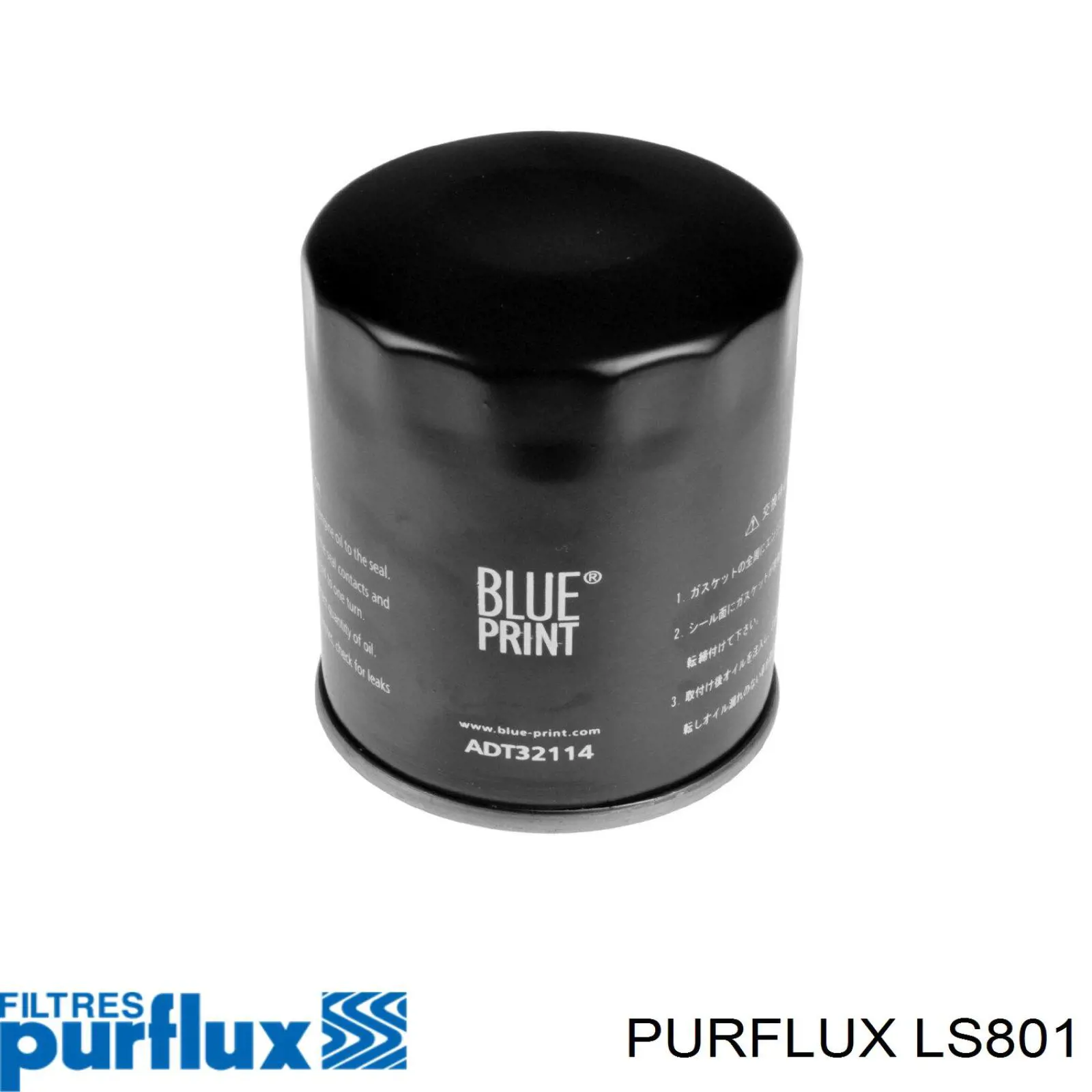 LS801 Purflux filtro de aceite