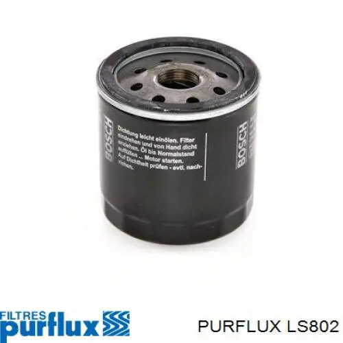 LS802 Purflux Filtro aceite