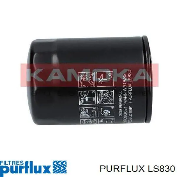 LS830 Purflux Filtro aceite