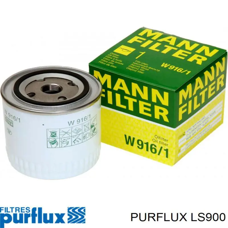 LS900 Purflux Filtro aceite