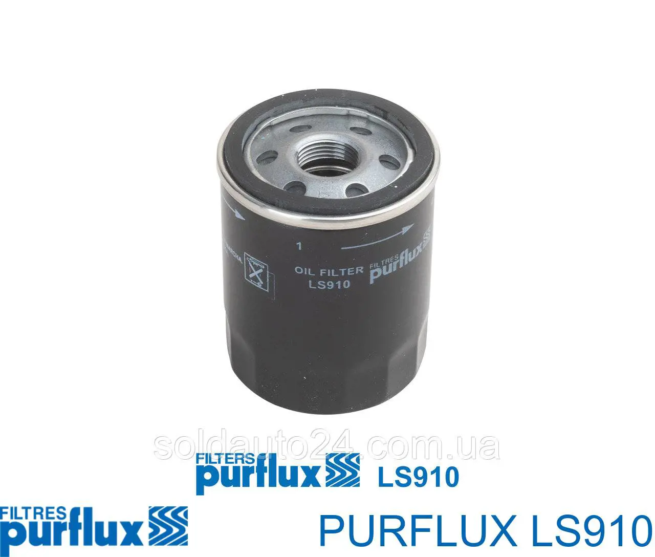 Filtro de aceite LS910 Purflux