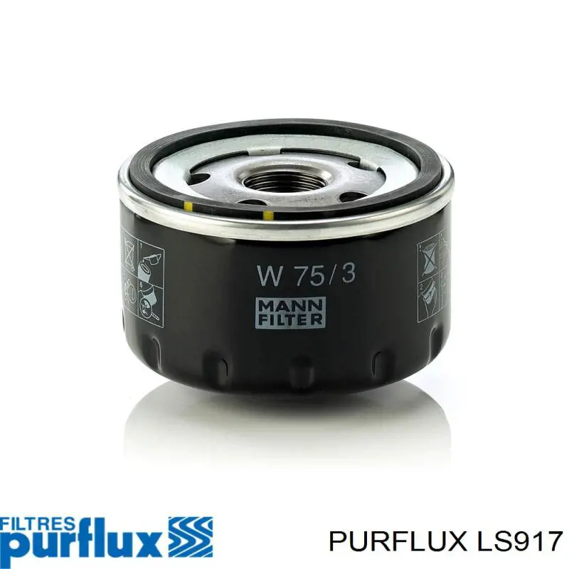 Filtro de aceite Renault Megane 1 LA0, LA1