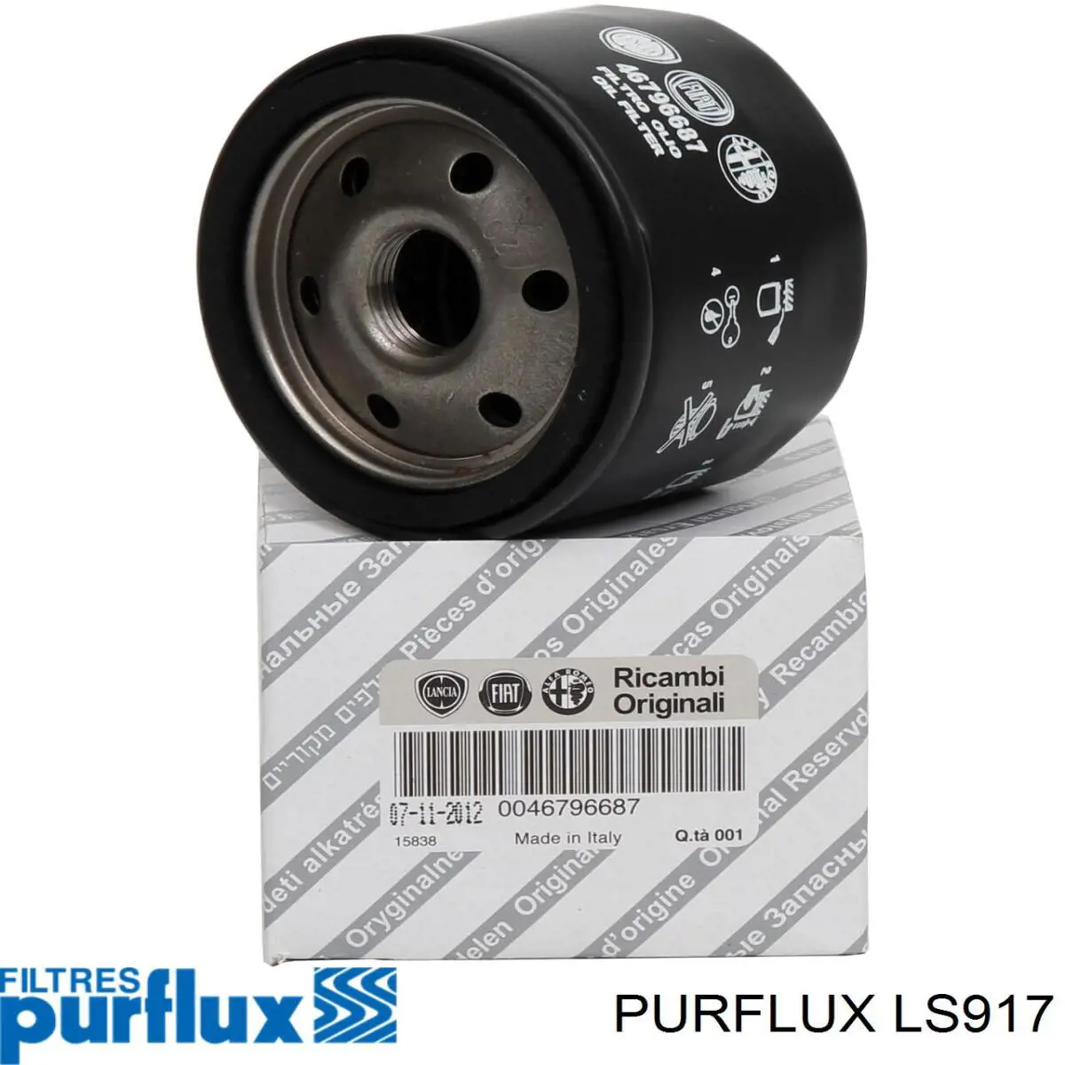 Filtro de aceite Renault Megane 1 LA0, LA1