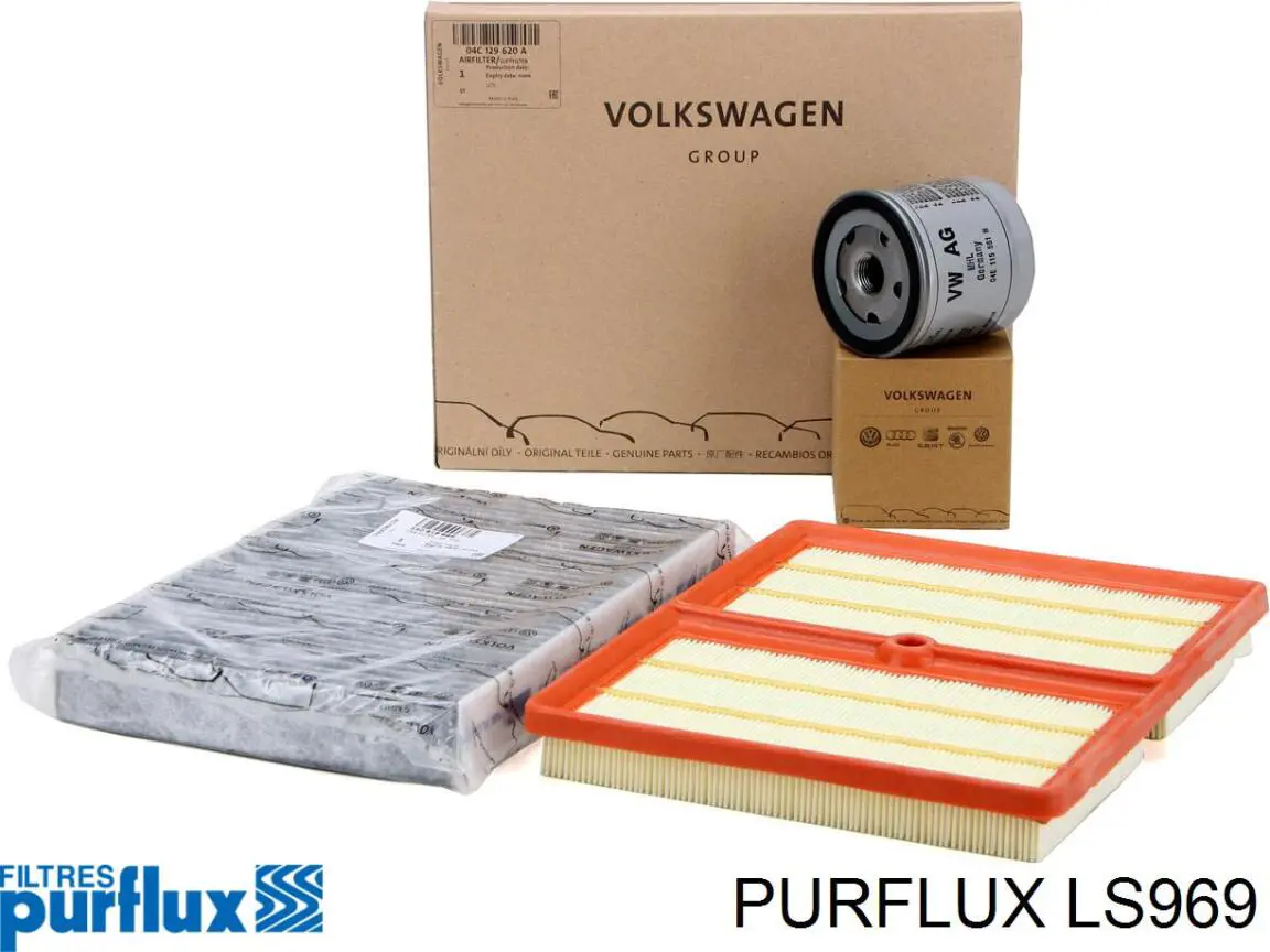 Comprar LS969 Purflux Filtros de aceite