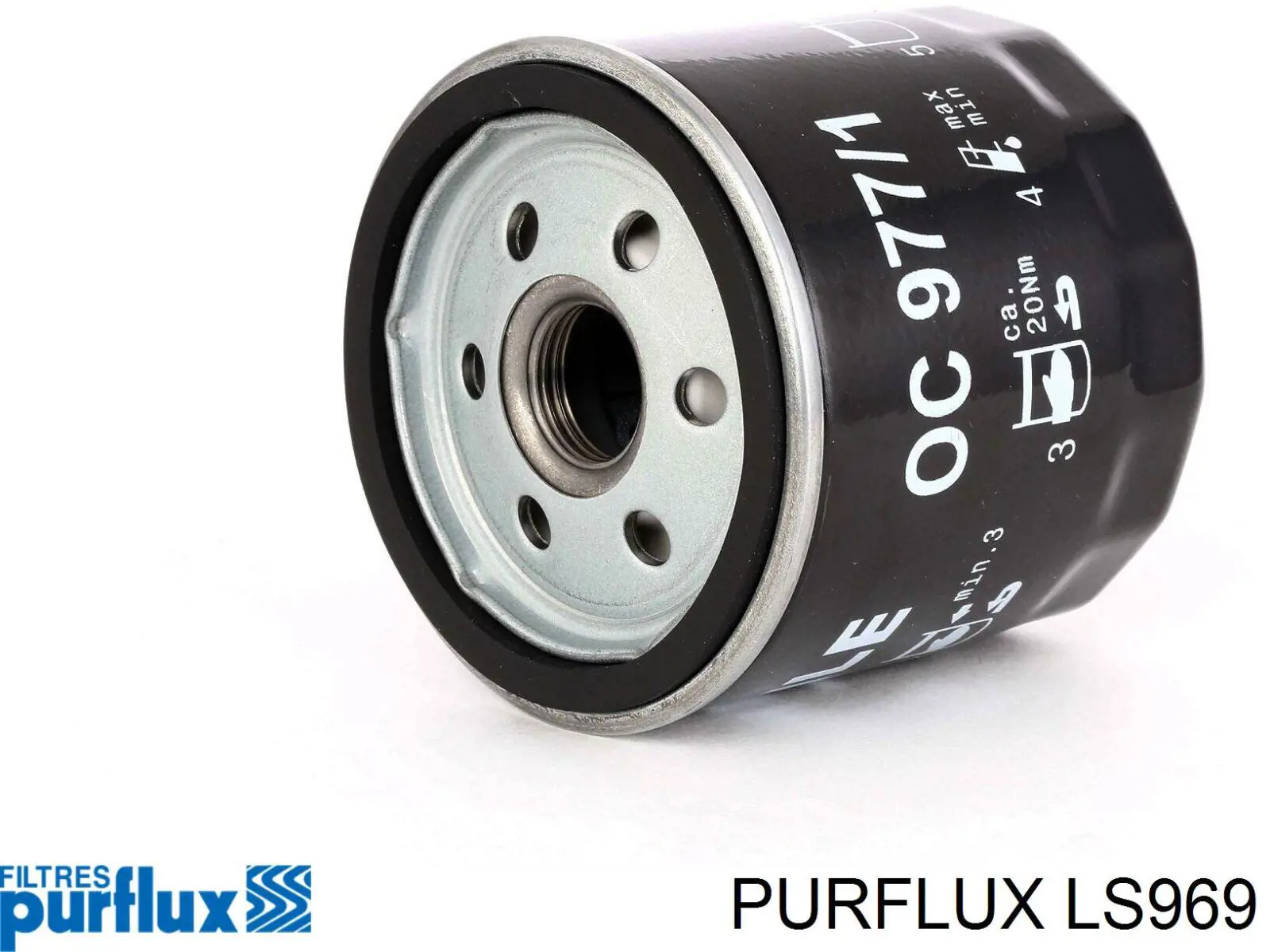 LS969 Purflux filtro de aceite