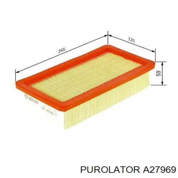 A27969 Purolator filtro de aire