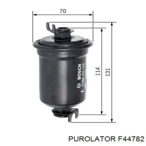 F44782 Purolator filtro combustible