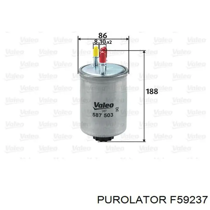 Filtro combustible Jaguar X-type CF1