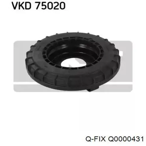 Rodamiento de soporte del amortiguador delantero Q0000431 Q-fix