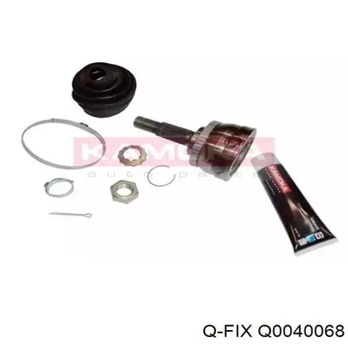 Fuelle, junta homocinética interior derecha delantera Q0040068 Q-fix
