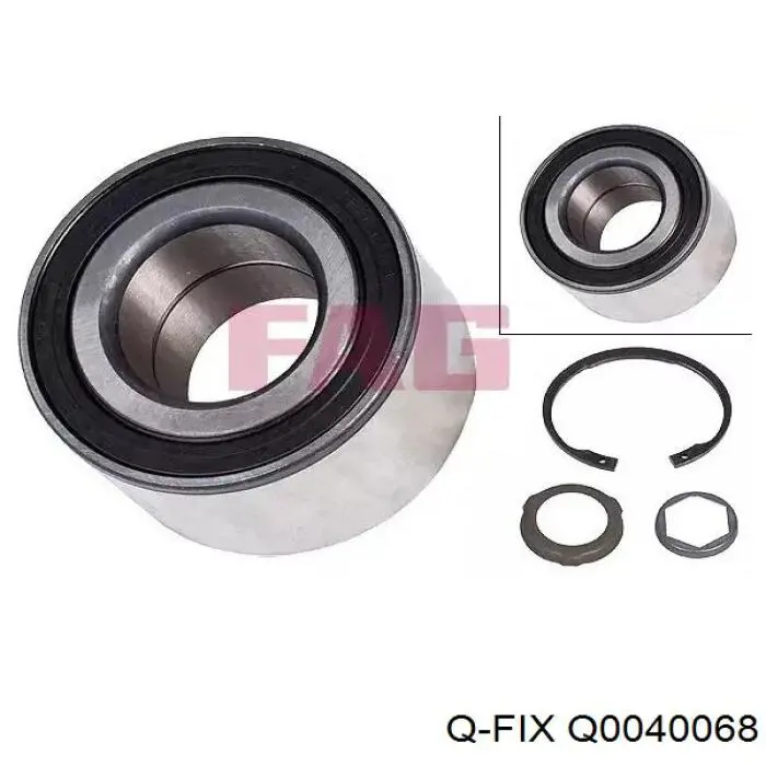 Q0040068 Q-fix Fuelle, junta homocinética interior derecha delantera
