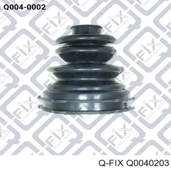 Q0040203 Q-fix fuelle, árbol de transmisión trasero exterior