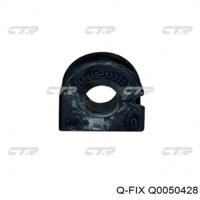Silentblock del amortiguador trasero Q-fix Q0050428