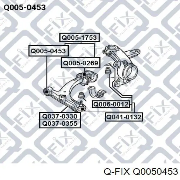 Comprar Q0050453 Q-fix Silentblock