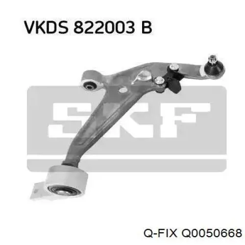Q0050668 Q-fix Silentblock de brazo de suspensión delantero inferior