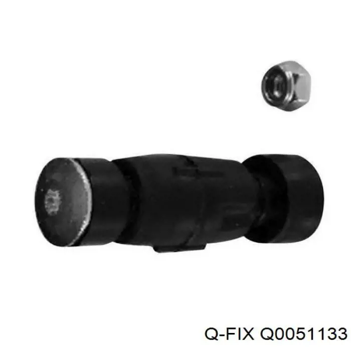 Buje de la traviesa de montaje del diferencial trasero derecho Q0051133 Q-fix