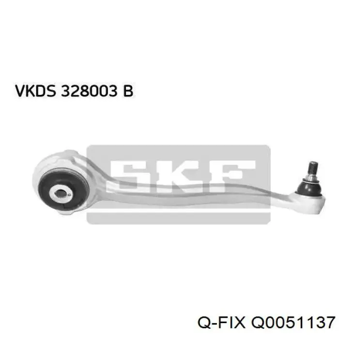Q0051137 Q-fix Buje de mangueta trasera