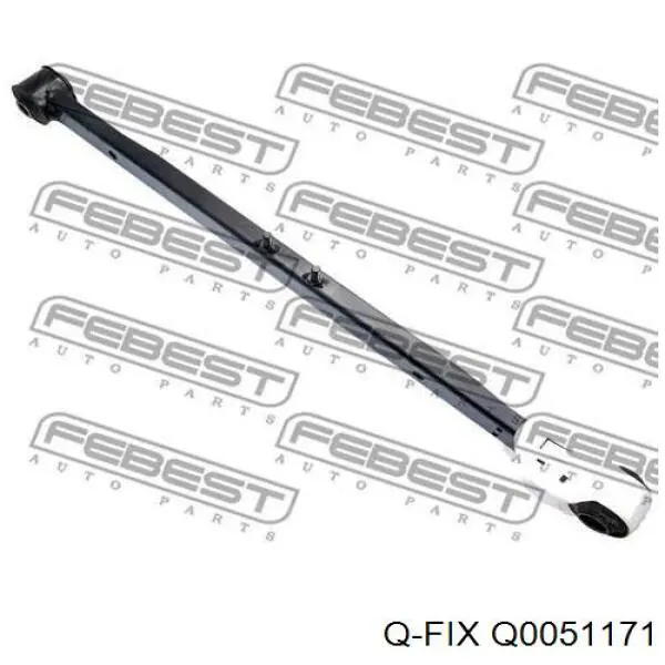 Q0051171 Q-fix Buje delantero del brazo longitudinal trasero