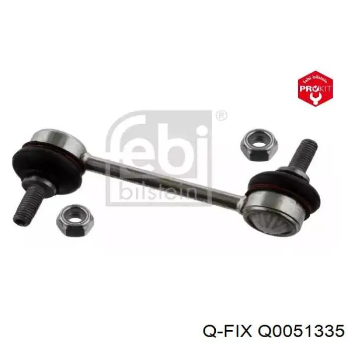Q0051335 Q-fix Silentblock de brazo de suspensión delantero inferior