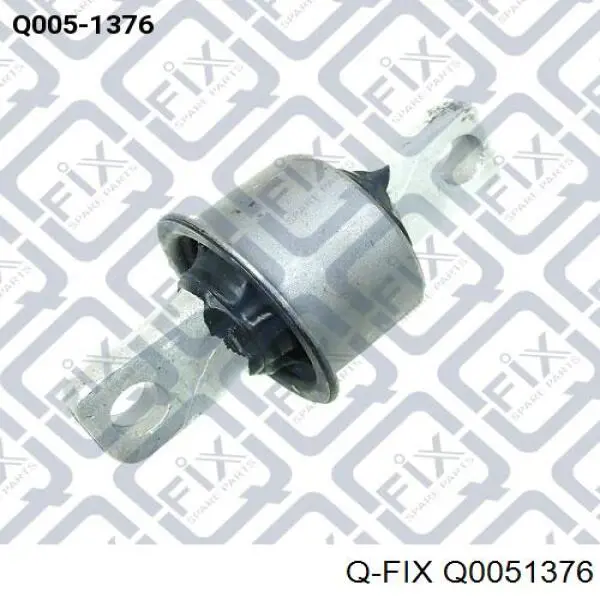 Q0051376 Q-fix silentblock, soporte de diferencial, eje delantero, delantero